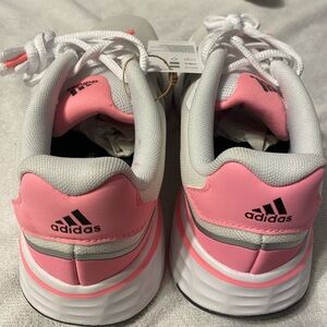 Adidas StartYourRun Women's White and Pink Athletic Shoes